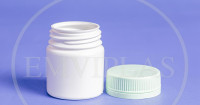 POTE PEAD 50ML BRANCO ROSCA 38MM R-50 - Foto 2