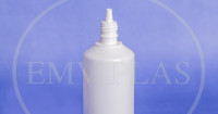 FRASCO CONTA-GOTAS 100ML BRANCO COM TAMPA LACRE - Foto 2
