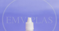 FRASCO CONTA-GOTAS 15ML BRANCO COM TAMPA LACRE - Foto 1