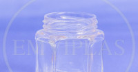 POTE VIDRO SEXTAVADO 150ML REF 0814 - Foto 1
