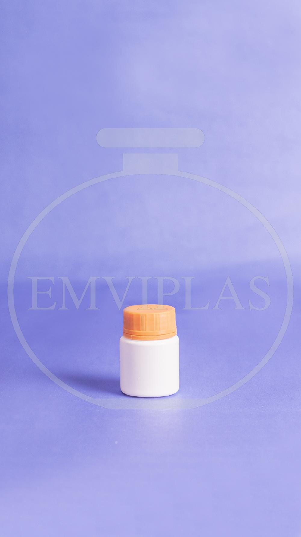 [POTE PEAD 30ML BRANCO ROSCA 31.5MM R-30]