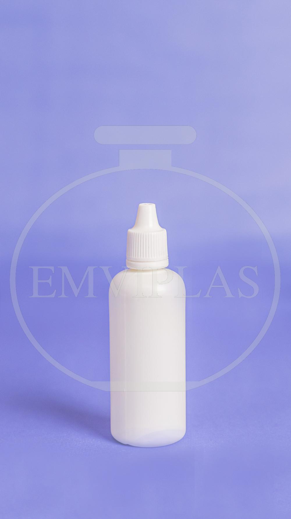 [FRASCO CONTA-GOTAS 60ML BRANCO COM TAMPA LACRE]