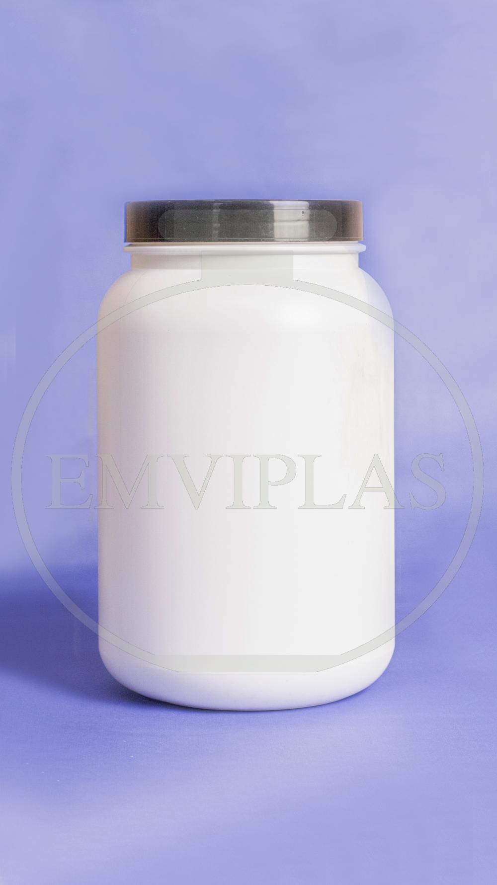 [POTE PEAD 3800ML BRANCO COM TAMPA ROSCA]