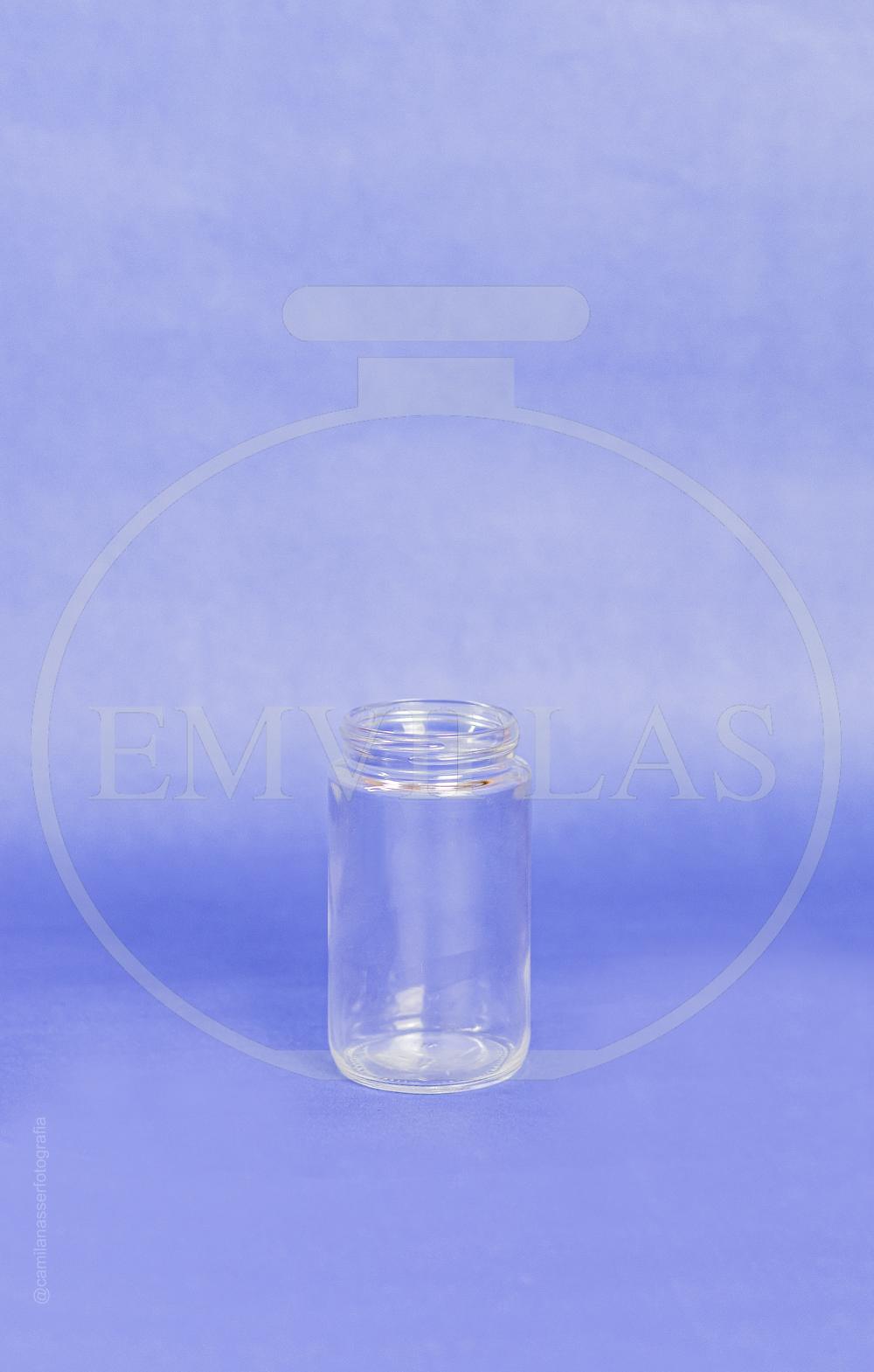 [POTE VIDRO 100ML PP-44MM  REF 1306]