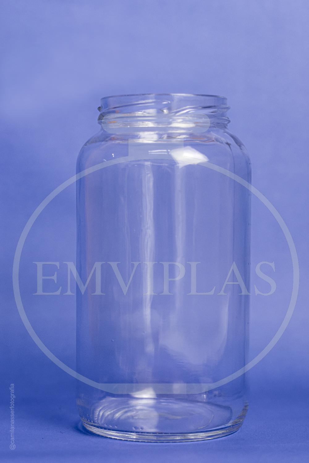 [POTE VIDRO AZ 500 - 800ML PP-74MM]