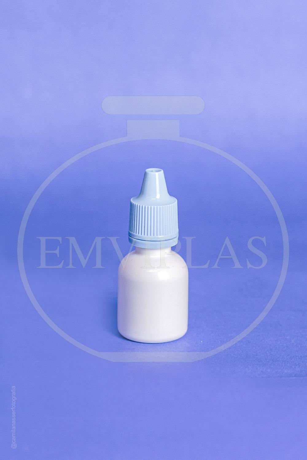 [FRASCO CONTA-GOTAS 15ML BRANCO COM TAMPA LACRE]